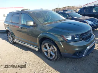 2017 Dodge Journey Crossroad Plus with VIN 3C4PDCGBXHT560246, listed as a IAAI auction lot 41781588 with 96,050 mi miles. Bid and sale history available at carsss.com. Image 1.