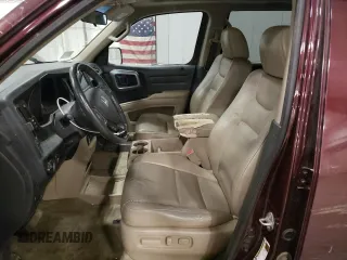 2010 Honda Ridgeline RTL with VIN 5FPYK1F57AB008743, listed as a Copart auction lot 78138974 with 184,255 mi miles and Salvage Title. Bid and sale history available at carsss.com. Image 7.