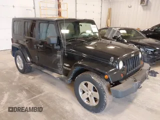 2008 Jeep Wrangler Unlimited Sahara with VIN 1J4GA59118L634166, listed as a IAAI auction lot 42338018 with 247,435 mi miles and . Bid and sale history available at DreamBid. Image 1.