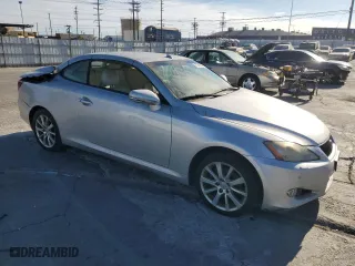 2010 Lexus IS 250C with VIN JTHFF2C2XA2508515, listed as a Copart auction lot 77016594 with 155,231 mi miles and Salvage Title. Bid and sale history available at carsss.com. Image 4.