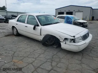 2004 Mercury Grand Marquis LS Premium with VIN 2MEFM75W34X667347, listed as a Copart auction lot 61209224 with 129,345 mi miles and Salvage Title. Bid and sale history available at carsss.com. Image 4.