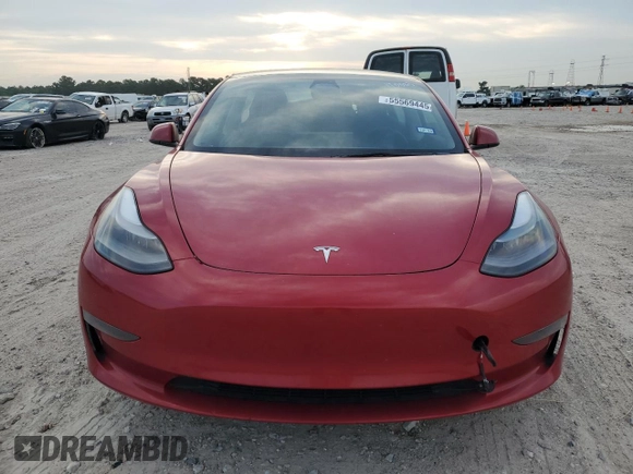 2023 Tesla Model 3 с VIN 5YJ3E1EA6PF620367, выставлен на аукционе Copart как лот 55569445 с пробегом 19 943 миль миль и Списание • Salvage title. История ставок и продаж доступна на DreamBid. Изображение 5.