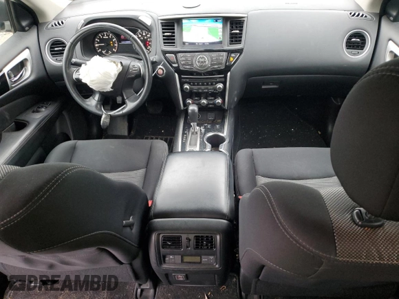 2018 Nissan Pathfinder SV with VIN 5N1DR2MM9JC606201, listed as a Copart auction lot 57344915 with 112,299 mi miles and Salvage title. Bid and sale history available at DreamBid. Image 8.