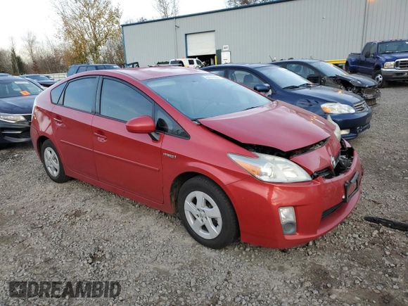 2011 Toyota Prius I with VIN JTDKN3DU7B0288286, listed as a Copart auction lot 84016694 with 210,458 mi miles and Salvage Title. Bid and sale history available at DreamBid. Image 4.
