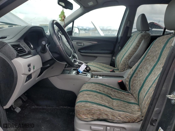2017 Honda Ridgeline RTL-T with VIN 5FPYK3F69HB025784, listed as a Copart auction lot 48189915 with 164,176 mi miles and Salvage Title. Bid and sale history available at carsss.com. Image 7.