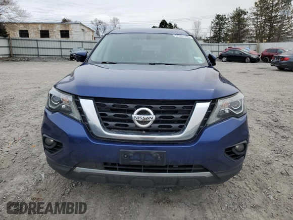 2017 Nissan Pathfinder SV with VIN 5N1DR2MM0HC612897, listed as a Copart auction lot 51281185 with 123,649 mi miles and Salvage Title. Bid and sale history available at carsss.com. Image 5.