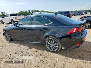 2014 Lexus IS 250 with VIN JTHBF1D29E5030695, listed as a Copart auction lot 61001615 with 98,269 mi miles and Salvage title. Bid and sale history available at DreamBid. Image 2.
