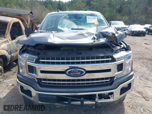 2019 Ford F-150 XL with VIN 1FTEW1CP5KFD41557, listed as a IAAI auction lot 41751797 with 78,260 mi miles and . Bid and sale history available at carsss.com. Image 12.