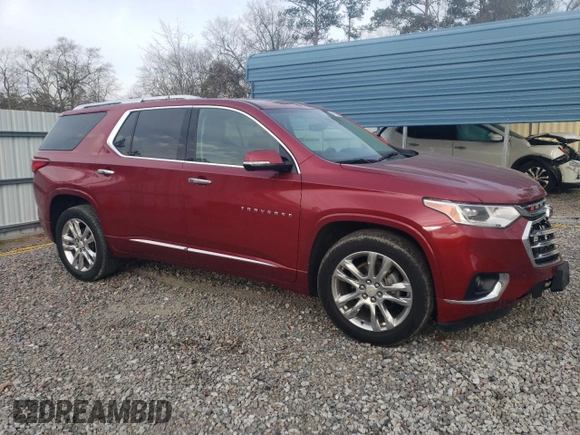 2020 Chevrolet Traverse High Country with VIN 1GNEVNKW3LJ278354, listed as a Copart auction lot 47250625 with 80,652 mi miles and Salvage Title. Bid and sale history available at carsss.com. Image 4.
