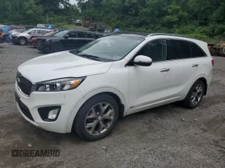 2016 Kia Sorento SX with VIN 5XYPKDA54GG089604, listed as a Copart auction lot 62646855 with 112,548 mi miles and Clean title. Bid and sale history available at DreamBid. Image 1.