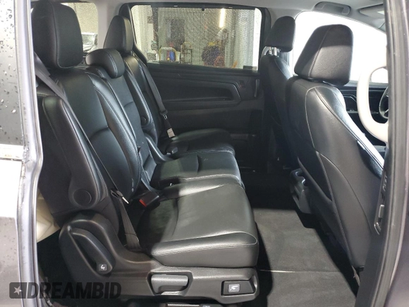 2022 Honda Odyssey EX-L with VIN 5FNRL6H74NB053215, listed as a Copart auction lot 54205895 with 57,958 mi miles and Salvage Title. Bid and sale history available at DreamBid. Image 11.