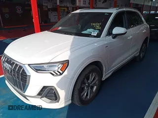 2023 Audi Q3 S line Premium with VIN WA1DECF39P1106631, listed as a IAAI auction lot 42793227 with 45,625 mi miles and . Bid and sale history available at DreamBid. Image 8.