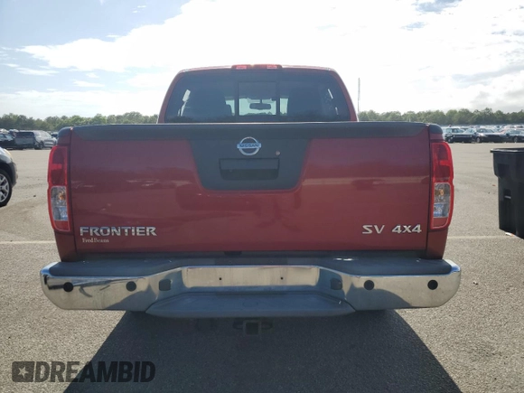 2017 Nissan Frontier Pro-4X with VIN 1N6AD0EV0HN741306, listed as a Copart auction lot 63260635 with 40,594 mi miles and Salvage title. Bid and sale history available at DreamBid. Image 6.