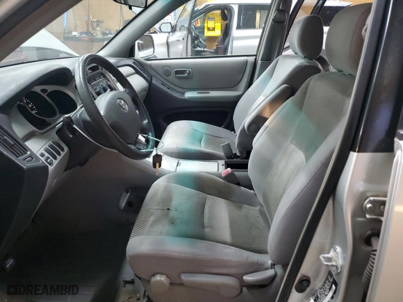 2004 Toyota Highlander with VIN JTEHD21A740027465, listed as a Copart auction lot 76960644 with 124,477 mi miles and Clean Title. Bid and sale history available at carsss.com. Image 7.