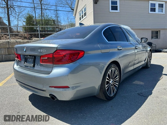 2017 BMW 5 Series 530i xDrive with VIN WBAJA7C32HG905341, listed as a Copart auction lot 53999195 with 77,786 mi miles and Clean Title. Bid and sale history available at carsss.com. Image 3.