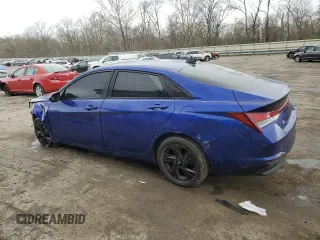 2023 Hyundai Elantra SEL with VIN KMHLM4AG1PU393235, listed as a Copart auction lot 53298915 with 52,403 mi miles and Salvage title. Bid and sale history available at DreamBid. Image 2.