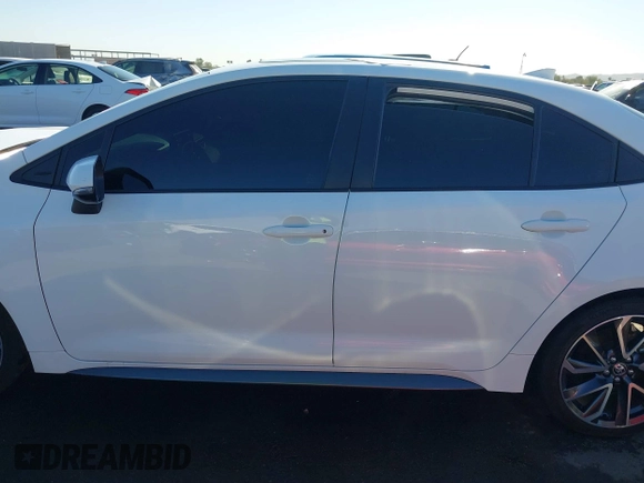 2022 Toyota Corolla SE with VIN JTDP4MCE9N3503940, listed as a IAAI auction lot 41856413 with 50,155 mi miles. Bid and sale history available at carsss.com. Image 15.