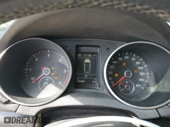 2013 Volkswagen Jetta TDI w/Sunroof with VIN 3VWPL7AJ4DM696335, listed as a Copart auction lot 45390465 with 74,480 mi miles and Salvage title. Bid and sale history available at DreamBid. Image 9.