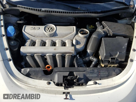 2008 Volkswagen Beetle with VIN 3VWFG31C08M510855, listed as a Copart auction lot 45836855 with 169,212 mi miles and Salvage Title. Bid and sale history available at DreamBid. Image 11.