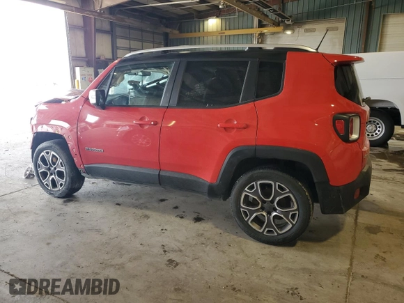 2015 Jeep Renegade Limited with VIN ZACCJBDT0FPB71229, listed as a Copart auction lot 51453205 with 242,903 mi miles and Salvage Title. Bid and sale history available at DreamBid. Image 2.