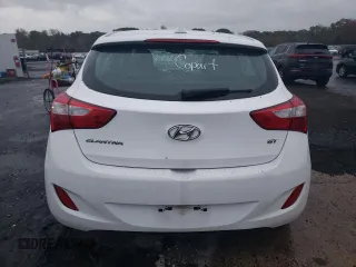2013 Hyundai Elantra GT with VIN KMHD35LE3DU037700, listed as a Copart auction lot 73755414 with 142,974 mi miles and Salvage Title. Bid and sale history available at carsss.com. Image 6.