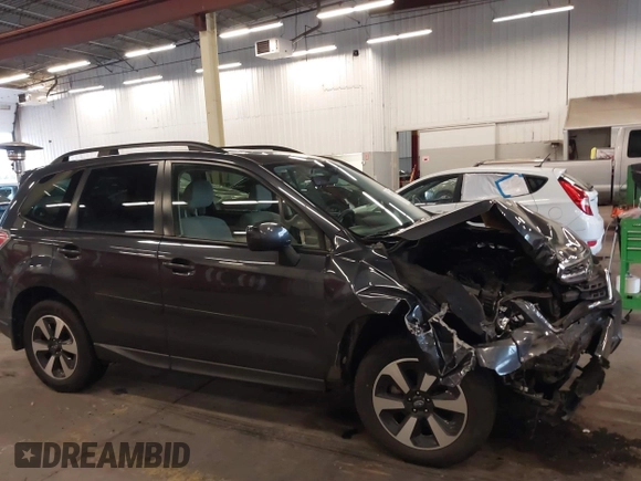 2017 Subaru Forester Premium with VIN JF2SJAGC1HH530360, listed as a IAAI auction lot 40748356 with 107,926 mi miles. Bid and sale history available at carsss.com. Image 14.
