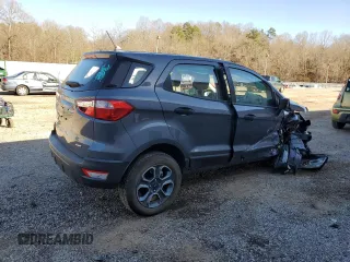 2021 Ford EcoSport S z VIN MAJ6S3FL4MC456181, wystawiony jako Copart lot #49713545 z przebiegiem 15 022 mil mil oraz Szkody całkowita. Historia ofert i sprzedaży dostępna na DreamBid. Obrazek 3.