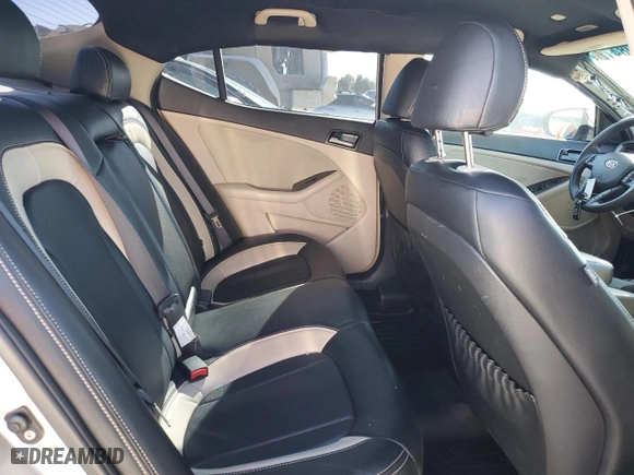 2011 Kia Optima LX with VIN KNAGM4A72B5184026, listed as a Copart auction lot 41398415 with 107,383 mi miles and Salvage Title. Bid and sale history available at carsss.com. Image 10.