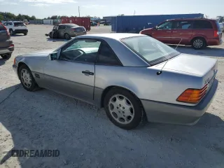 1991 MERCEDES-BENZ SL-CLASS SL with VIN WDBFA61E1MF022918, listed as a Copart auction lot 85011784 with 262,144 mi miles and Salvage Title. Bid and sale history available at DreamBid. Image 2.