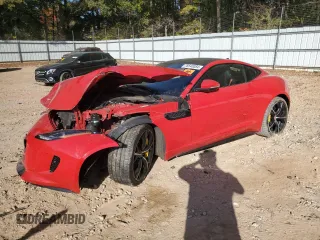 2015 Jaguar F-Type R z VIN SAJWA6DA3FMK17901, wystawiony jako Copart lot #78540084 z przebiegiem Nie podano mil oraz Szkody całkowita. Historia ofert i sprzedaży dostępna na DreamBid. Obrazek 1.