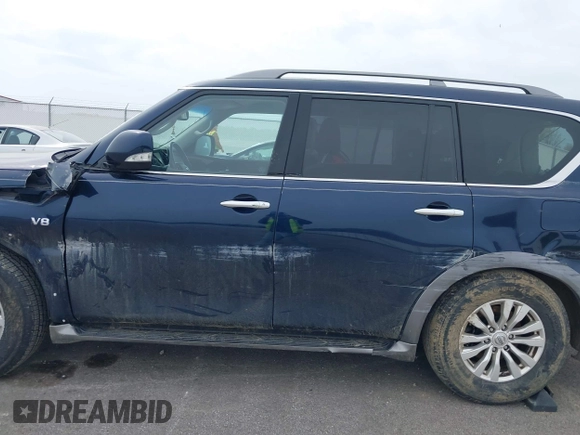 2017 Nissan Armada SV with VIN JN8AY2NC2H9504900, listed as a IAAI auction lot 42069976 with 151,936 mi miles and . Bid and sale history available at DreamBid. Image 14.