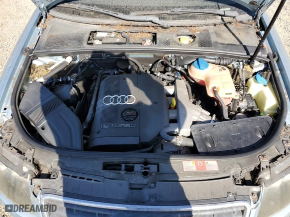 2005 Audi A4 1.8T with VIN WAUAC48HX5K001002, listed as a Copart auction lot 78748294 with 117,648 mi miles and Clean Title. Bid and sale history available at carsss.com. Image 11.