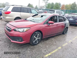 2023 Subaru Impreza Premium с VIN 4S3GTAV64P3715705, выставлен на аукционе IAAI как лот 42126525 с пробегом 14 600 миль миль и . История ставок и продаж доступна на DreamBid. Изображение 2.