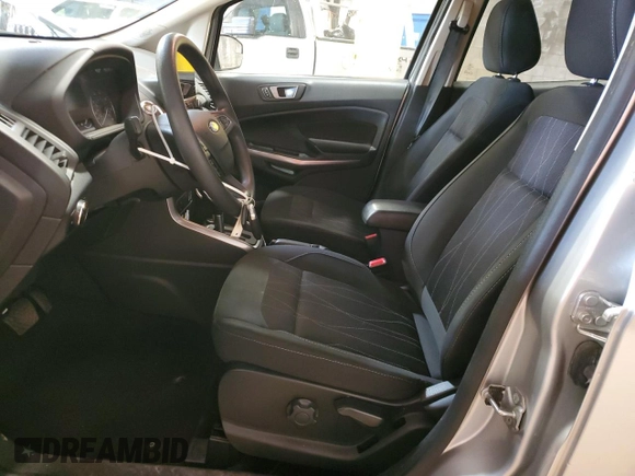 2021 Ford EcoSport SE with VIN MAJ6S3GL0MC402777, listed as a Copart auction lot 58030075 with 33,496 mi miles and Salvage title. Bid and sale history available at DreamBid. Image 7.
