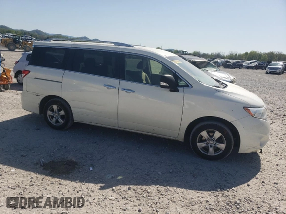 2017 Nissan Quest SV z VIN JN8AE2KP2H9165278, wystawiony jako Copart lot #51958005 z przebiegiem 183 116 mil mil oraz Szkoda całkowita • Salvage title. Historia ofert i sprzedaży dostępna na DreamBid. Obrazek 4.