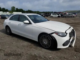 2024 Mercedes-Benz C 300 z VIN W1KAF4HB5RR155481, wystawiony jako Copart lot #60255224 z przebiegiem 5 045 mil mil oraz Szkoda całkowita • Salvage title. Historia ofert i sprzedaży dostępna na DreamBid. Obrazek 4.