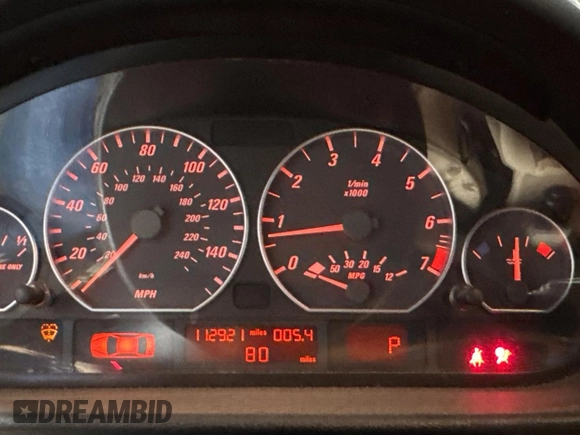 2005 BMW 3 Series 330Ci z VIN WBABW53435PL53055, wystawiony jako Copart lot #61245045 z przebiegiem 112 921 mil mil oraz Czysty tytuł • Clean title. Historia ofert i sprzedaży dostępna na DreamBid. Obrazek 8.