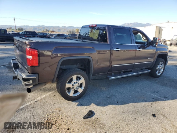 2016 GMC Sierra 2500HD SLT z VIN 1GT12TE80GF160336, wystawiony jako Copart lot #45910795 z przebiegiem 124 655 mil mil oraz Szkoda całkowita • Salvage title. Historia ofert i sprzedaży dostępna na DreamBid. Obrazek 3.