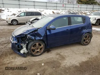 2013 Chevrolet Sonic LT with VIN 1G1JC6SB2D4158666, listed as a Copart auction lot 88226915 with 62,213 mi miles and Clean Title. Bid and sale history available at carsss.com. Image 1.