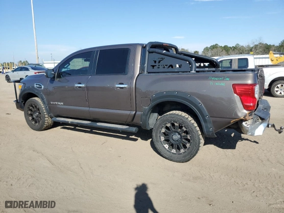 2017 Nissan Titan SV with VIN 1N6AA1EJ0HN538458, listed as a Copart auction lot 47475775 with 139,224 mi miles and Salvage Title. Bid and sale history available at carsss.com. Image 2.