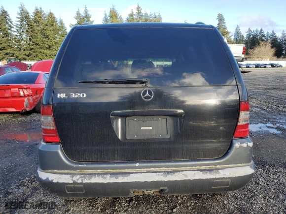 1999 Mercedes-Benz M-Class with VIN 4JGAB54E8XA120503, listed as a Copart auction lot 46517745 with NaN miles and Clean Title. Bid and sale history available at carsss.com. Image 6.