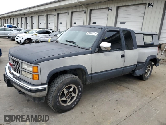 1994 GMC Sierra 1500 with VIN 2GDEK19K2R1544894, listed as a Copart auction lot 81806224 with 208,213 mi miles and Clean Title. Bid and sale history available at DreamBid. Image 1.