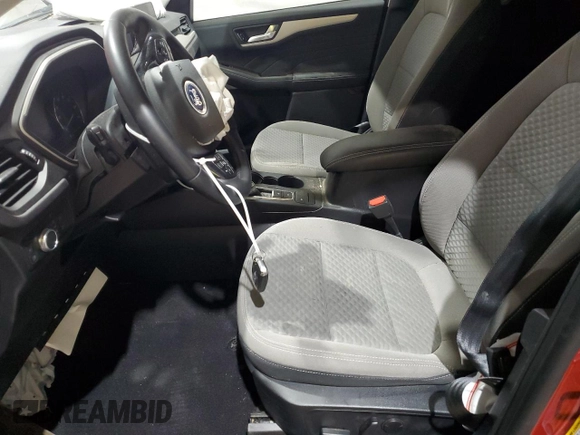 2021 Ford Escape SE Hybrid with VIN 1FMCU9BZ5MUB12370, listed as a Copart auction lot 57591475 with 52,799 mi miles and Salvage title. Bid and sale history available at DreamBid. Image 7.