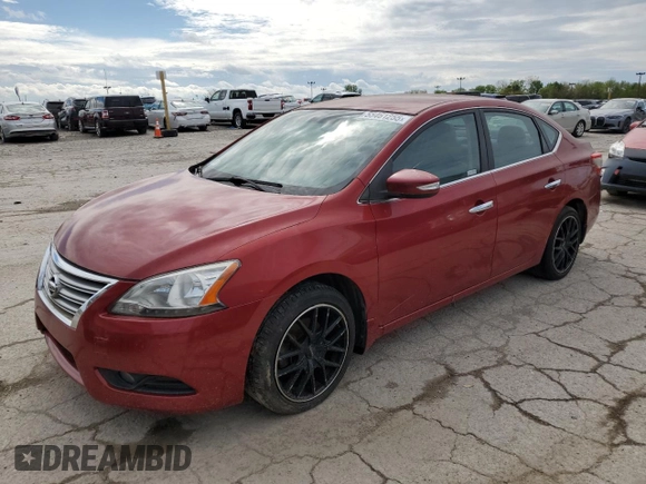 2013 Nissan Sentra SR with VIN 3N1AB7AP5DL659674, listed as a Copart auction lot 55461255 with Not Provided miles and Clean Title. Bid and sale history available at DreamBid. Image 1.