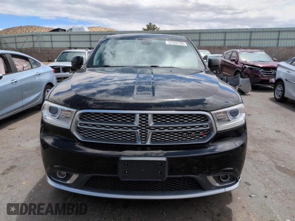 2017 Dodge Durango SXT with VIN 1C4RDHAG7HC740824, listed as a Copart auction lot 57552105 with 132,870 mi miles and Salvage title. Bid and sale history available at DreamBid. Image 5.