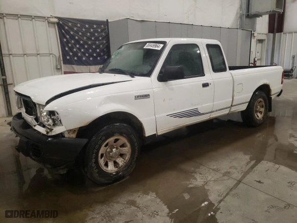 2008 Ford Ranger XL with VIN 1FTZR15E88PA94977, listed as a Copart auction lot 80449964 with 83,039 mi miles and Salvage Title. Bid and sale history available at carsss.com. Image 1.