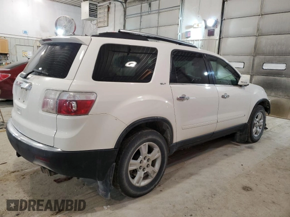 2009 GMC Acadia SLT1 with VIN 1GKER23D49J129330, listed as a Copart auction lot 58612534 with 196,003 mi miles and Non Repairable. Bid and sale history available at carsss.com. Image 3.