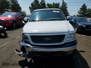 2001 Ford F-150 SuperCrew XLT with VIN 1FTRW08L31KF24186, listed as a Copart auction lot 65188904 with 0 mi miles and Salvage Title. Bid and sale history available at carsss.com. Image 5.
