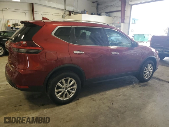 2018 Nissan Rogue SV with VIN 5N1AT2MVXJC703811, listed as a Copart auction lot 54958985 with 170,437 mi miles and Non Repairable. Bid and sale history available at DreamBid. Image 3.