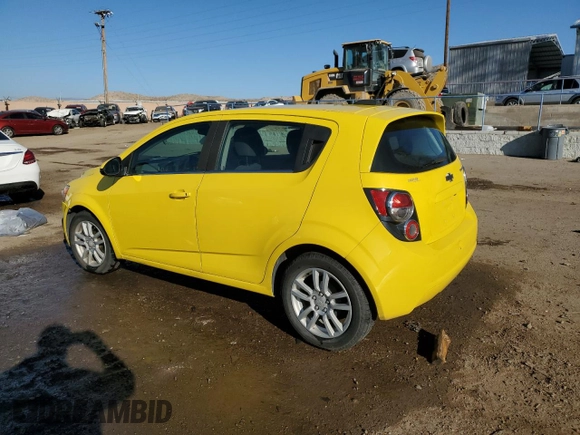 2016 Chevrolet Sonic LT with VIN 1G1JC6SH3G4125166, listed as a Copart auction lot 83096774 with 79,793 mi miles and Salvage Title. Bid and sale history available at carsss.com. Image 2.